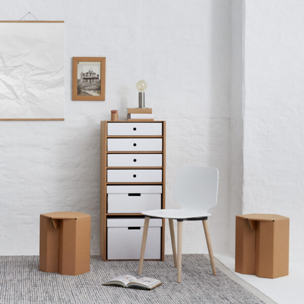 Hocker MAKS natur 2 Stück