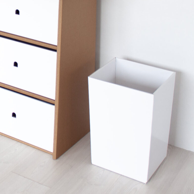 Papierkorb PAKO weiß glänzend – Bild 2
