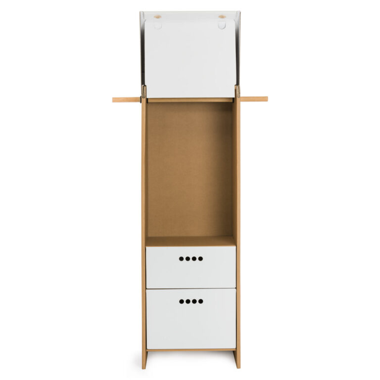 Schrank KLEIDERBOX XL weiß – Bild 6