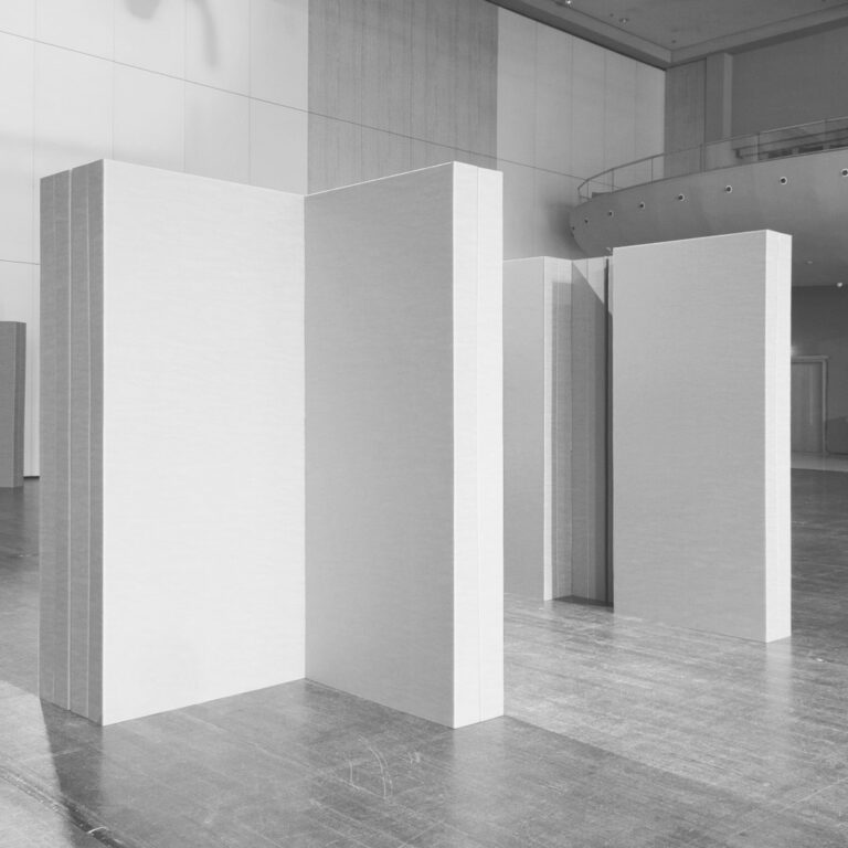 Stellwand MURO mit Standfuß 100 x 200 cm - weiß - Image 4