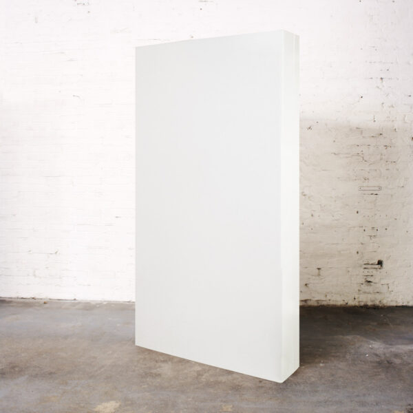 Stellwand MURO mit Standfuß 100 x 200 cm - weiß