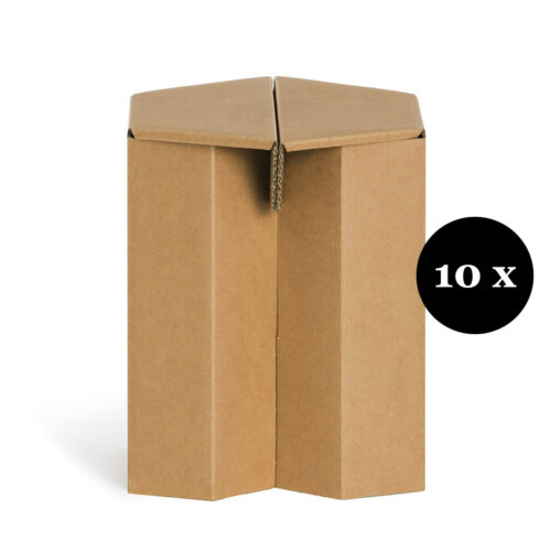 Hocker MAKS natur 10 Stück