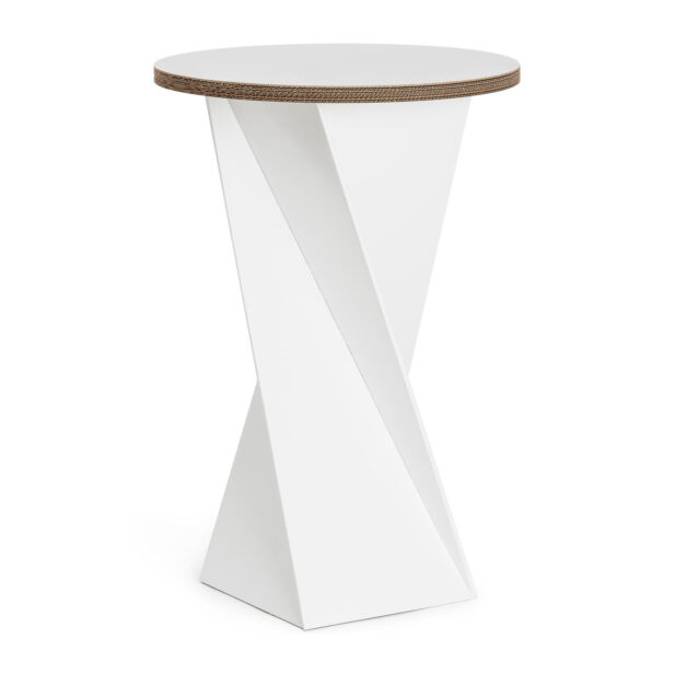 Stehtisch TWIST weiss