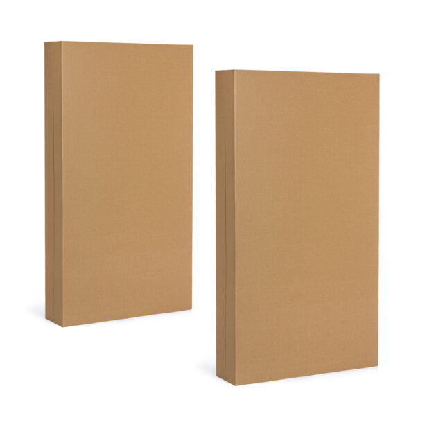 Stellwand MURO mit Standfuß 100 x 200 cm - natur - 2 Wände