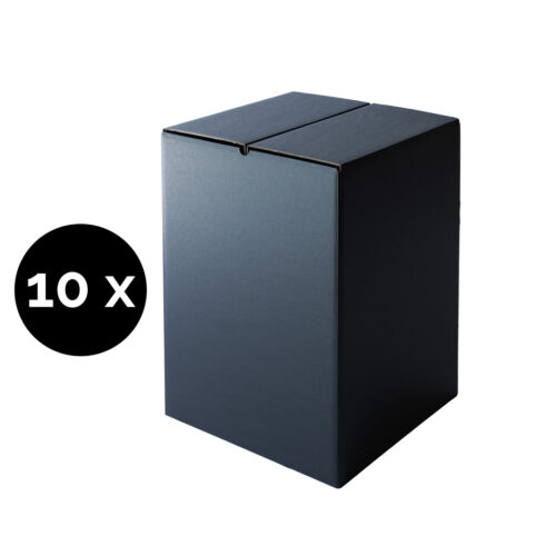 Hocker SITZWÜRFEL schwarz 10 Stück