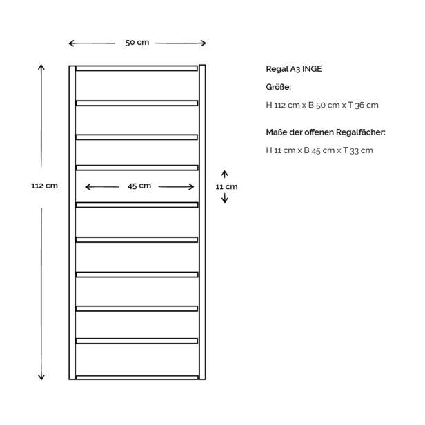 Regal A3 INGE – Bild 3