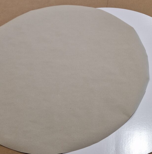 Papierscheiben 90cm Durchmesser 20er - Pack grau